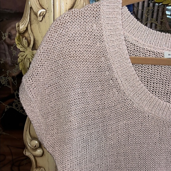 Banana Republic Soft Pink Knit Sweater - Picture 3 of 7